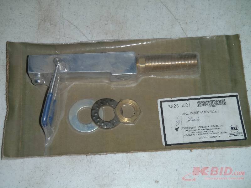 lot 146 image: Component Hardware Group KN26-5001 Wall Mount Glass Filler