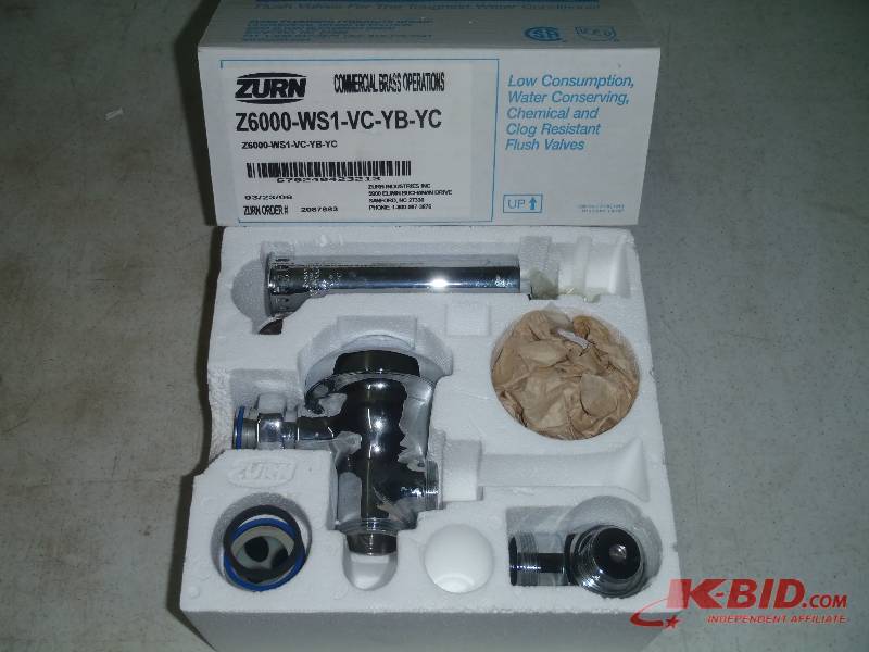 lot 167 image: Zurn Z6000-WS1-VC-YB-YC Aquaflush 1.6GPM Flush Valve
