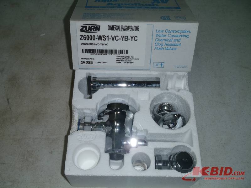 lot 169 image: Zurn Z6000-WS1-VC-YB-YC Aquaflush 1.6GPM Flush Valve