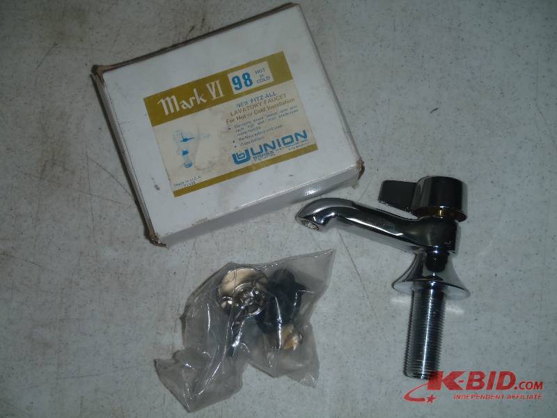 lot 187 image: Union Brass Mark VI 98 Lavatory Faucet
