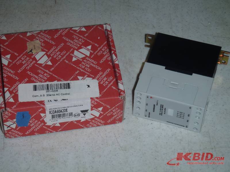 lot 204 image: Carlo Gavazzi RJ3A60A20E AC Control 20A