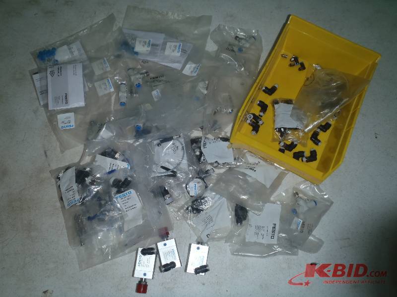lot 209 image: Large Lot of Festo Parts and Valves