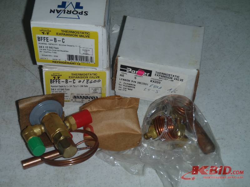 lot 221 image: Thermostatic Expansion Valves