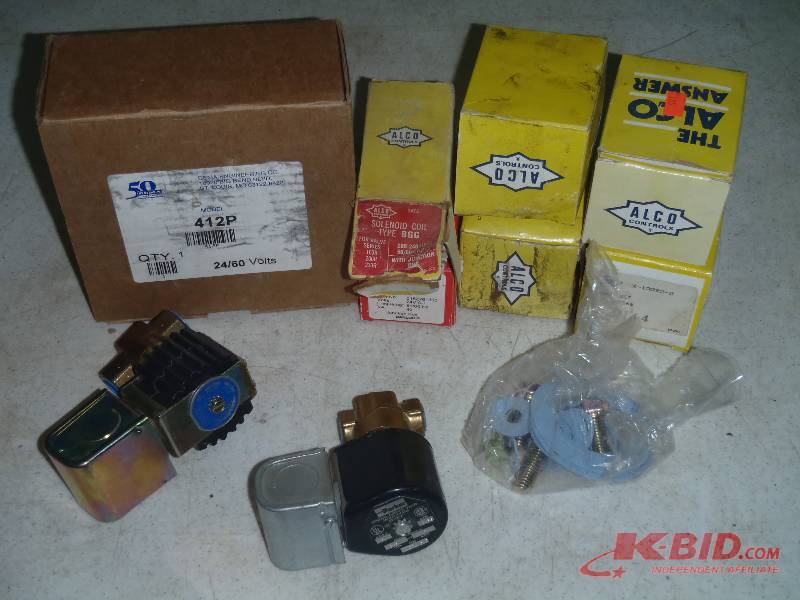 lot 226 image: Miscellaneous Solenoid Valves
