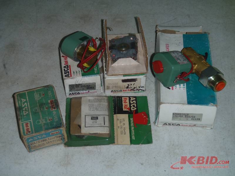 lot 227 image: Asco Red-Hat Valves and Parts