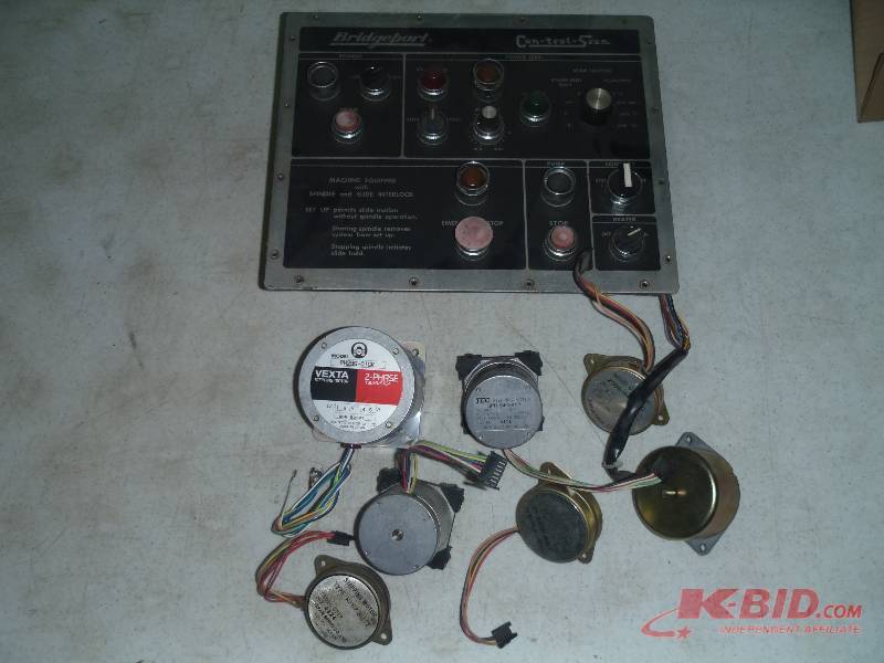 lot 291 image: Bridgeport Con-Trol-Scan and Stepping Motors