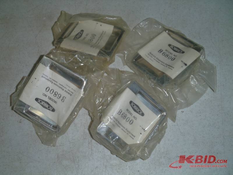 lot 299 image: Bobrick B6800 Wall Mount Soap Dishes