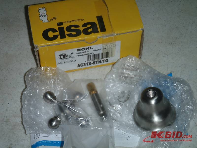 lot 300 image: Rohl AC31X-STNTO Satin Nickel Handle Assembly