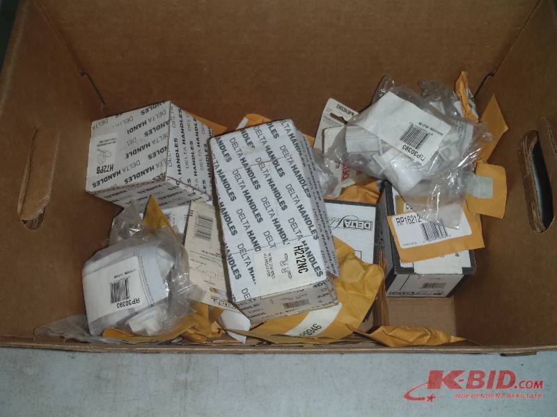 lot 308 image: Box of Delta Parts