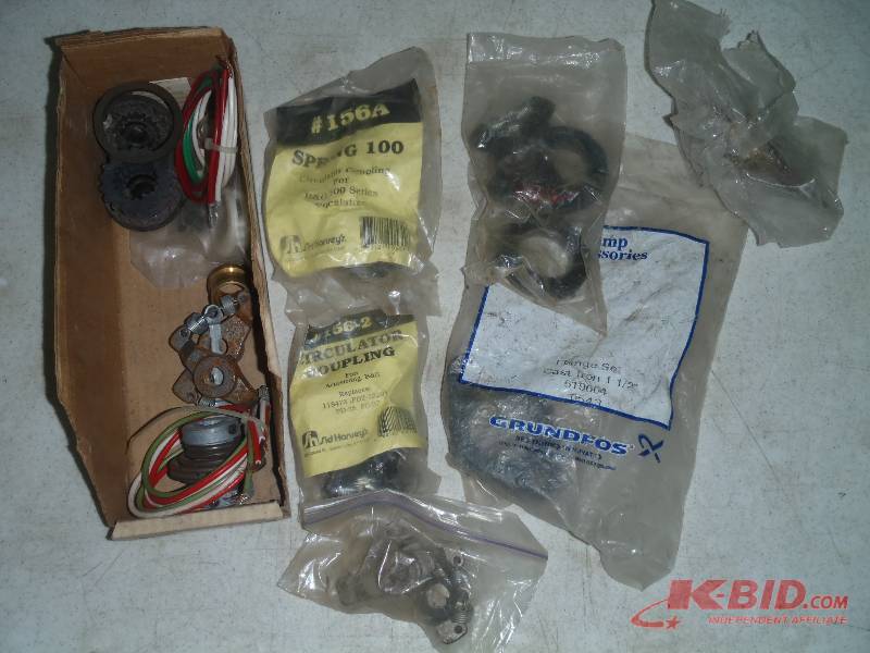 lot 328 image: Spring Couplers and Grundfos Parts