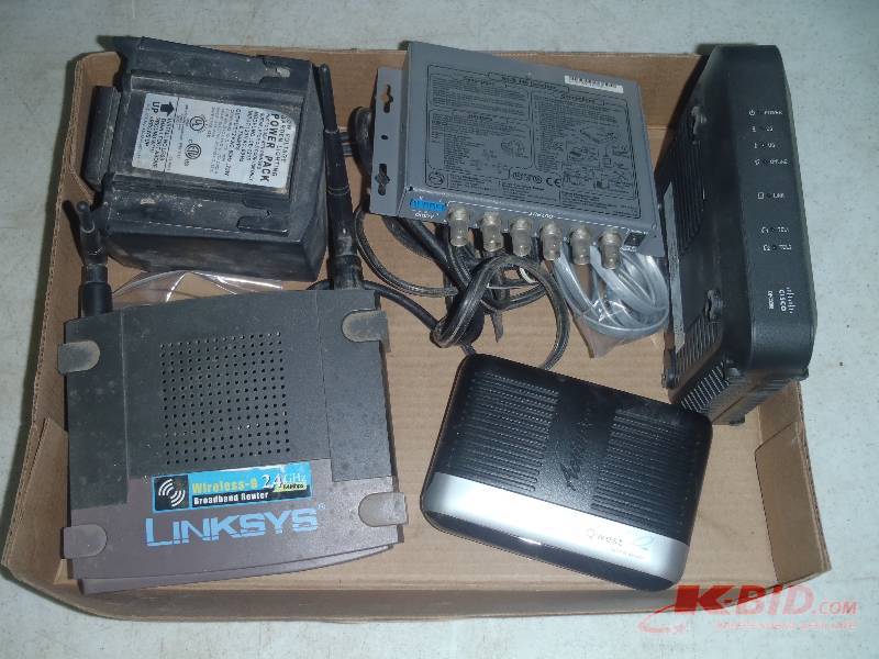 lot 333 image: Routers, Etc.