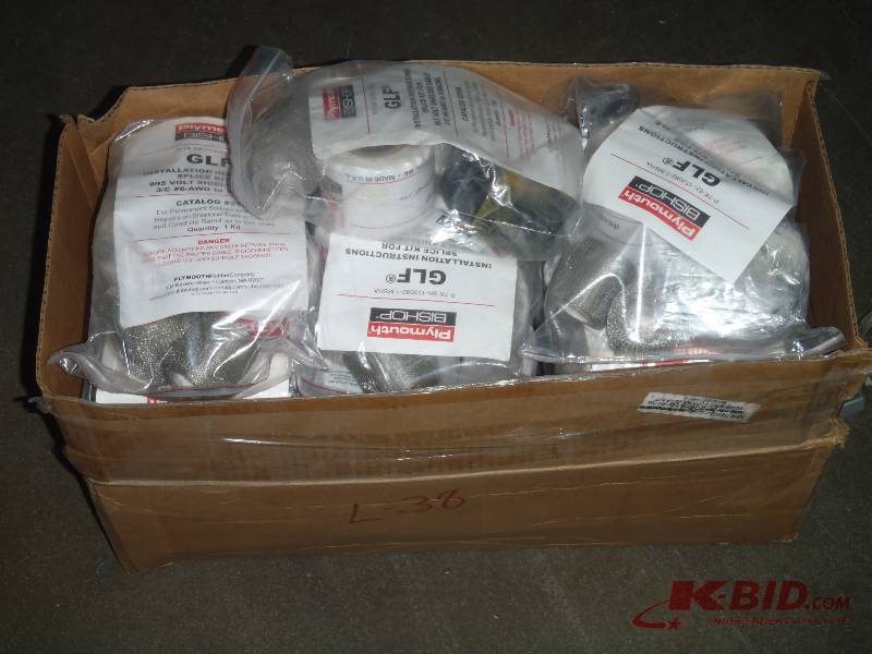 lot 358 image: Box of Plymouth Bishop GLF Splice Kits