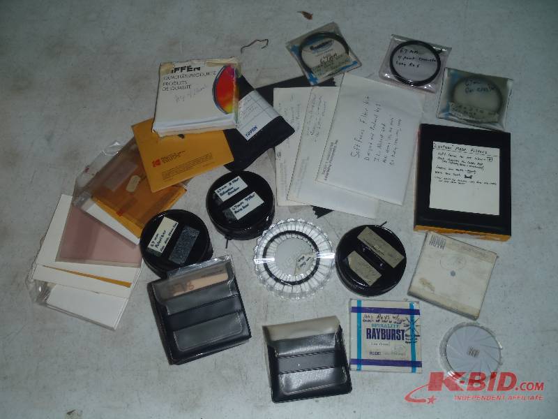 lot 381 image: Camera Lens Filters
