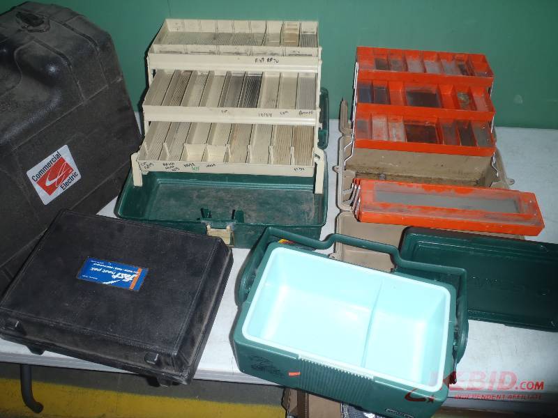 lot 390 image: Tackle and Parts Boxes