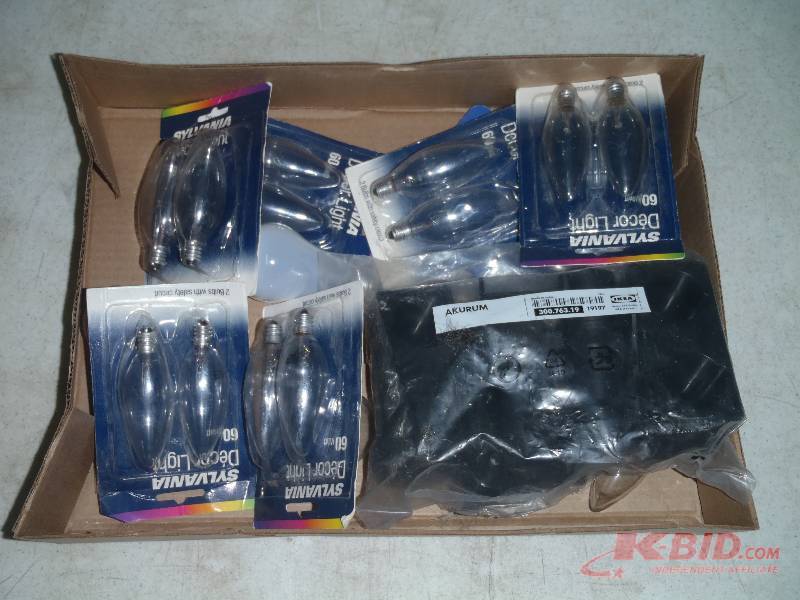 lot 396 image: Sylvania Light Bulbs 60W Dcor Light