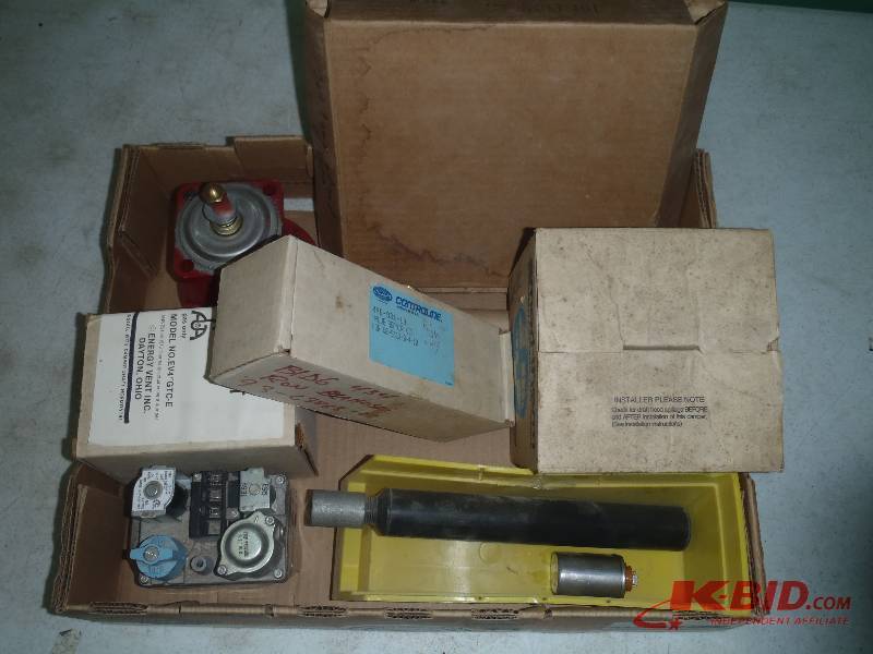 lot 398 image: Misc. HVAC Items.  Gas Valve, Etc.