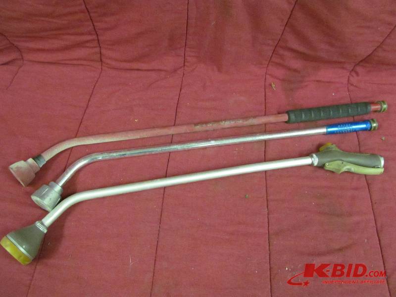 Garden hose wands