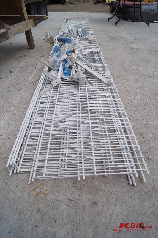lot 13 image: Metal Shelving Units