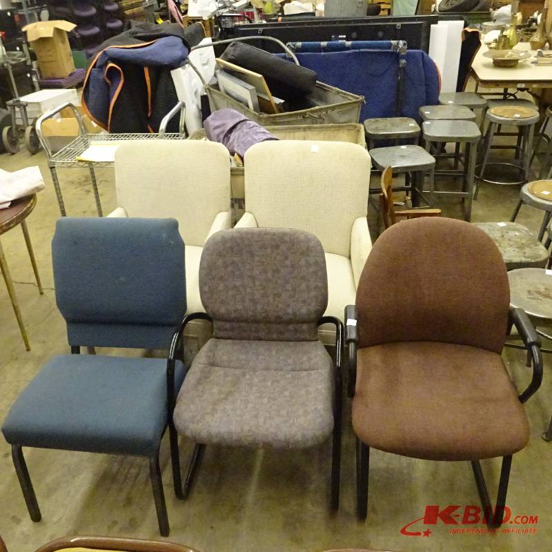 lot 58 image: Metal Chairs