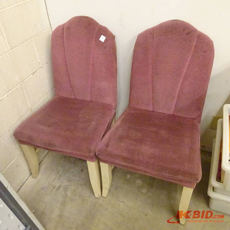 lot 68 image: Wood Chairs