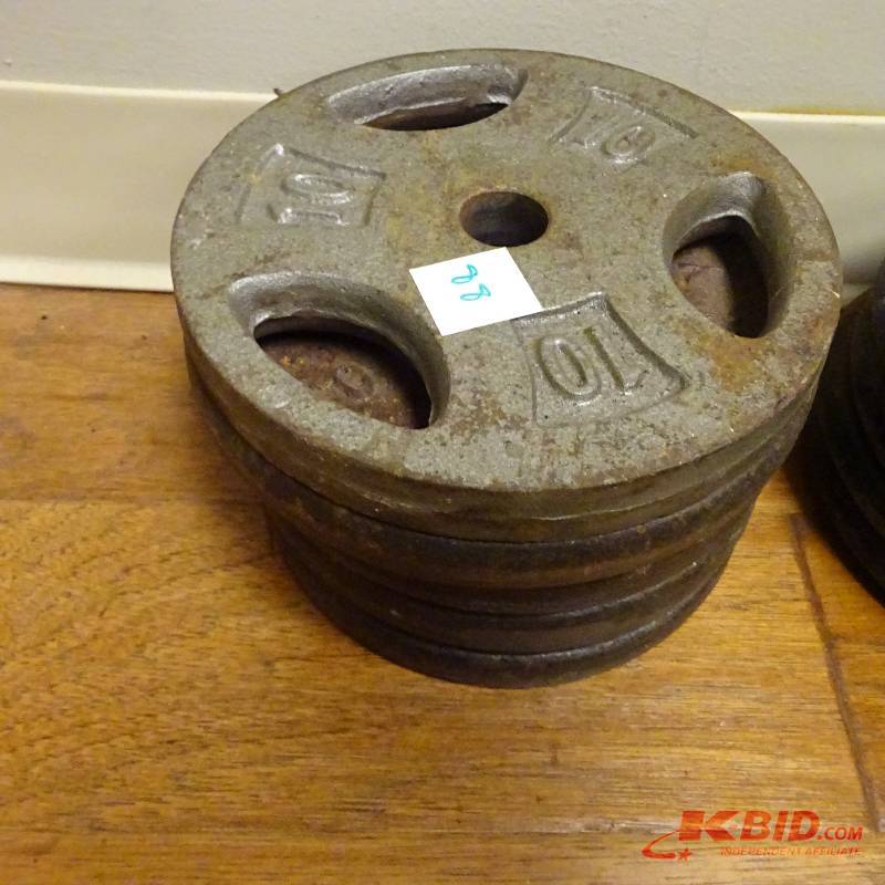 lot 88 image: Barbell Weights