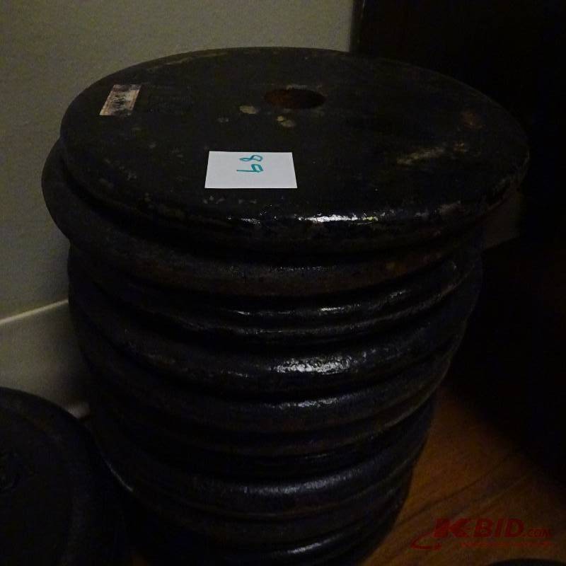 lot 89 image: Barbell Weights