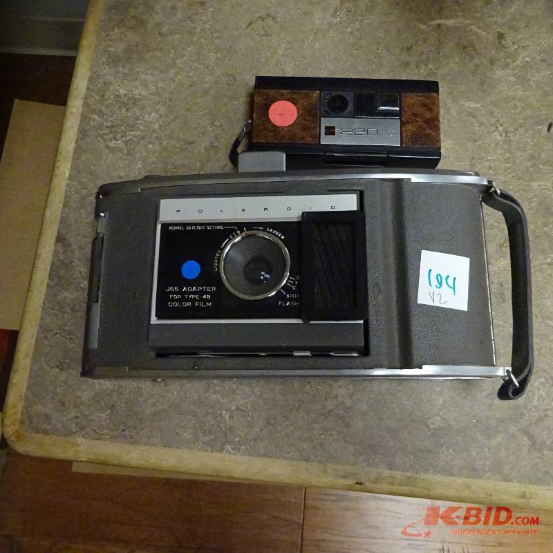 lot 104 image: Polaroid Land Camera
