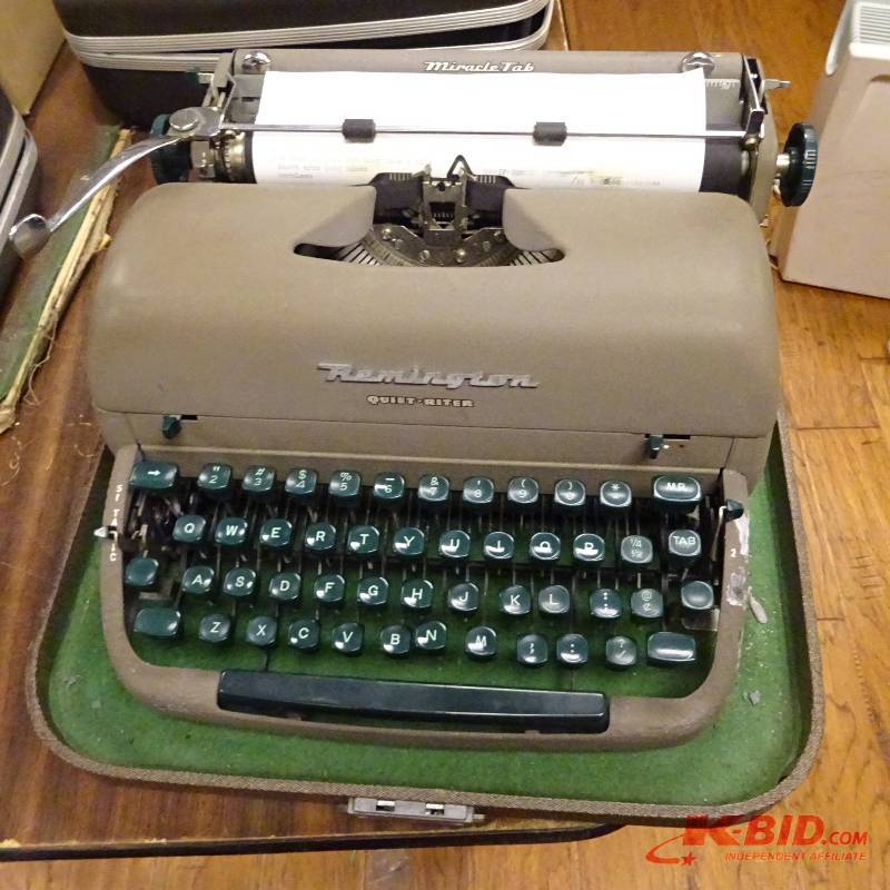 lot 120 image: Typewriter
