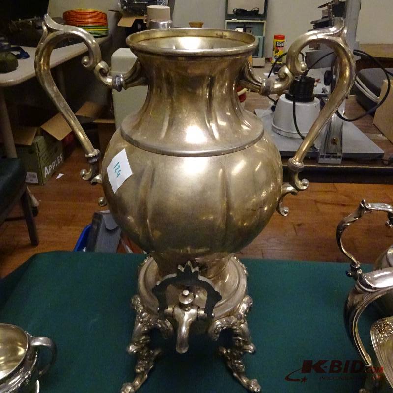 lot 124 image: Silver Coffee Server