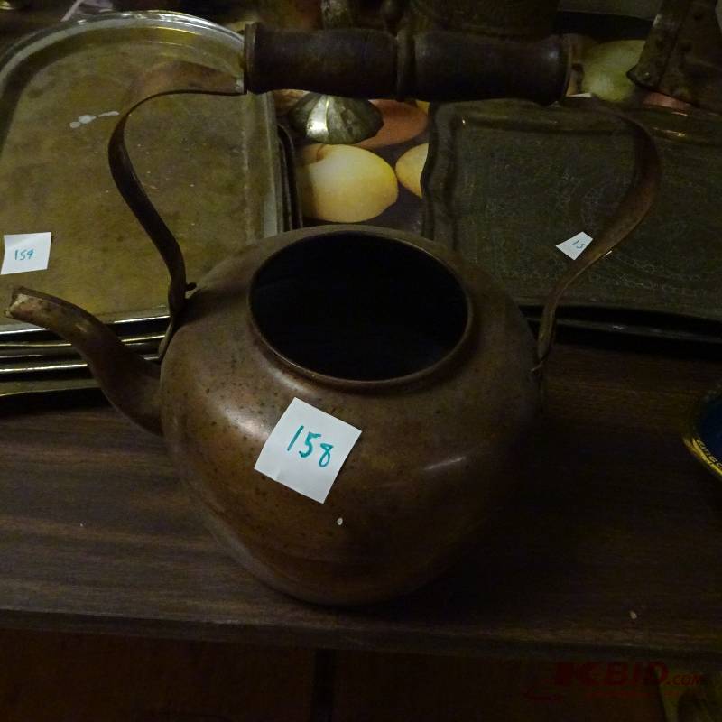 lot 158 image: Copper Pot