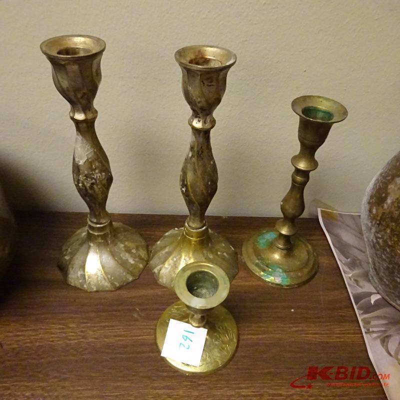 lot 162 image: Candle Sticks