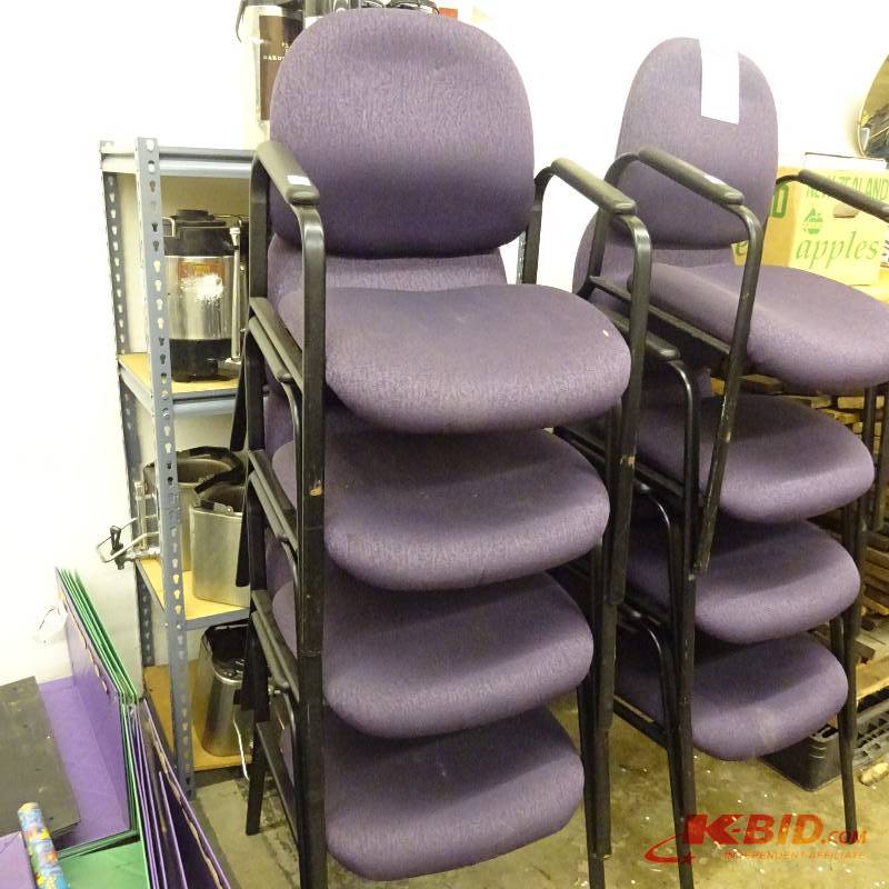lot 263 image: Stack Chairs