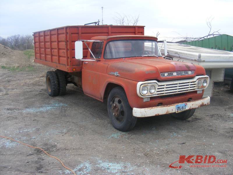 1958 Ford F500 May Auto Sale Grand Forks Nd K Bid