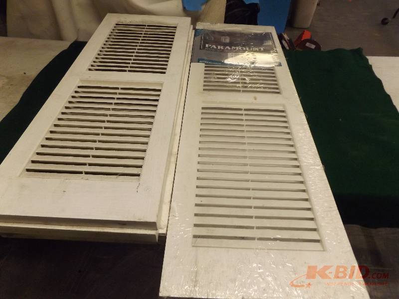 lot 33 image: Decorative Shutters