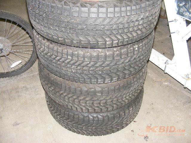 lot 44 image: 4 Firestone Winter Force Tires