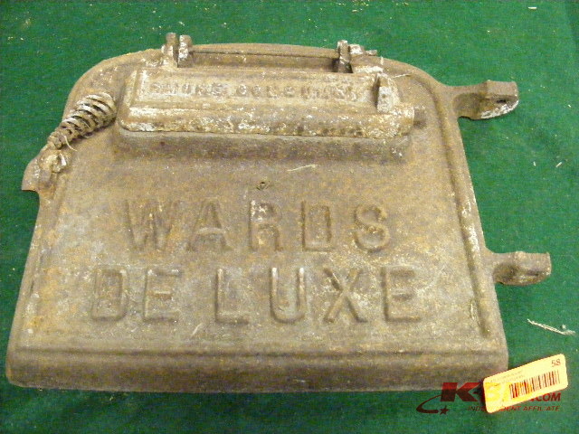 lot 58 image: Cast Iron Stove Door