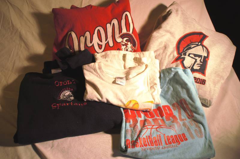 Teen Clothes - 3 Orono Sweatshirts and 2 T-Shirts