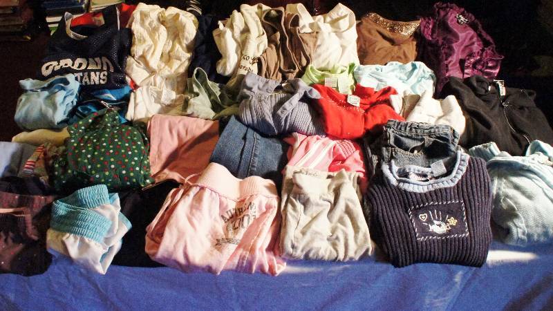 35  pieces -  Lot of Girls Clothes - Sizes 7 & 8