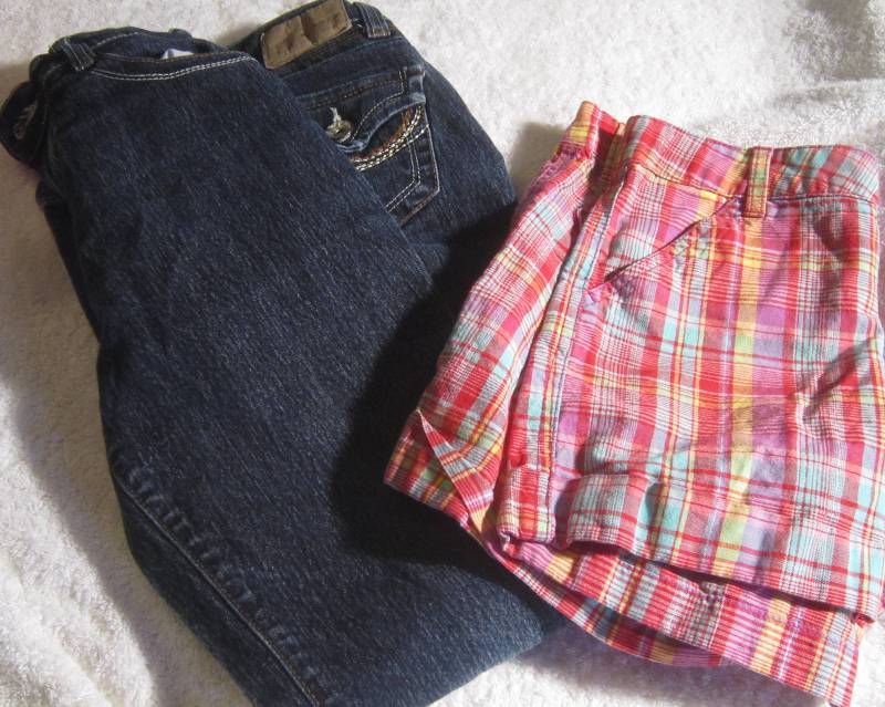 Grane Blue Jeans Size 12 and Arizona Shorts Size 12