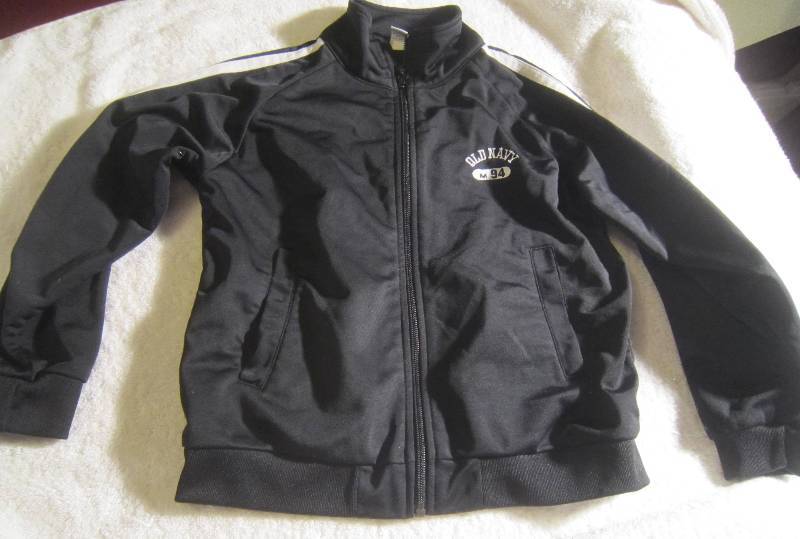 Old Navy Black and White Jacket - Size 7