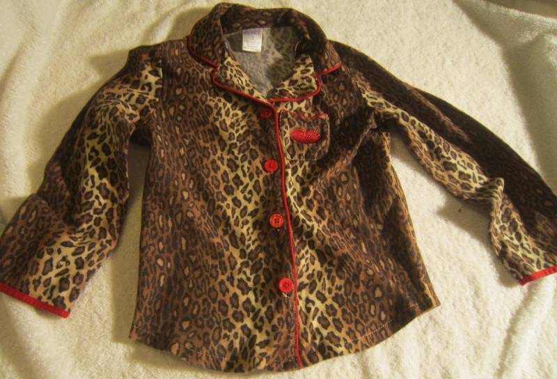 Childrens Place Cheetah Top - Size 78