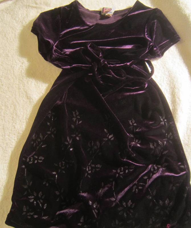 Brooke Lindsay Velvet Dress - Size 10