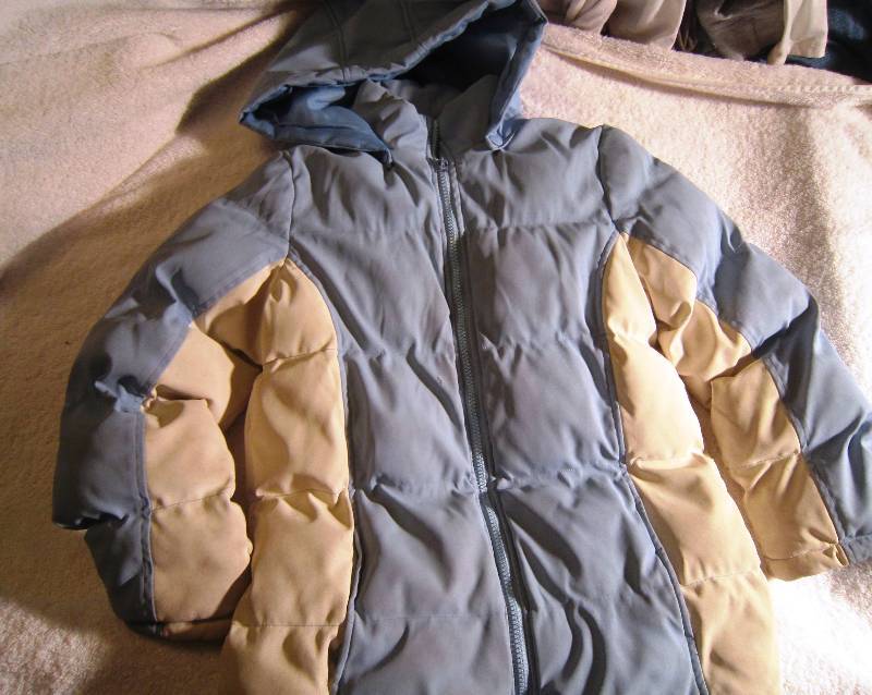 Size 10 - 12 Winter Blue and White Jacket