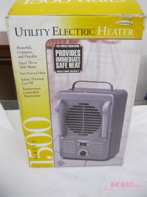 Portable electric heater