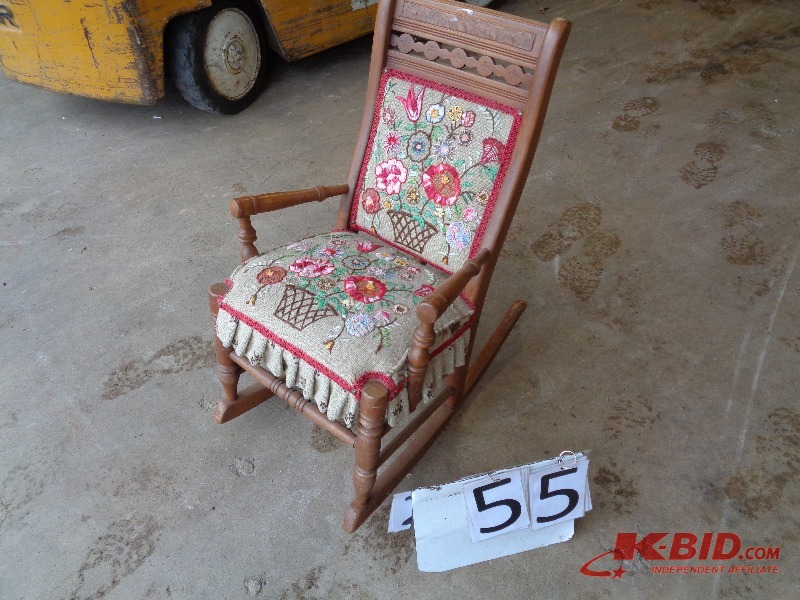 Small Wood Rocking Chair