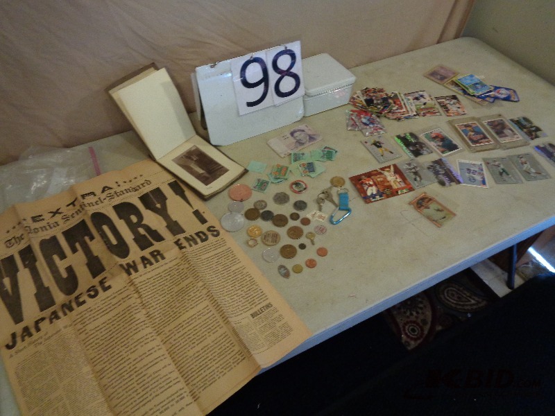 Coins, Currency, and Collector Cards