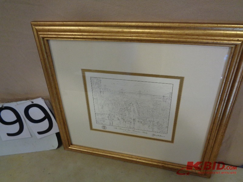 Framed Thomas Kinkade