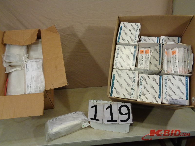 Syringes and Cath Trays