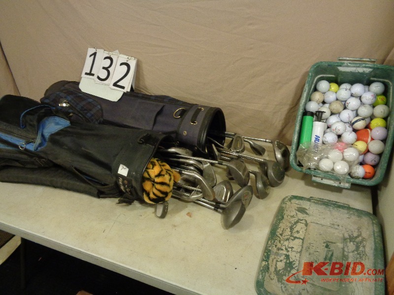 Golf Clubs and Balls