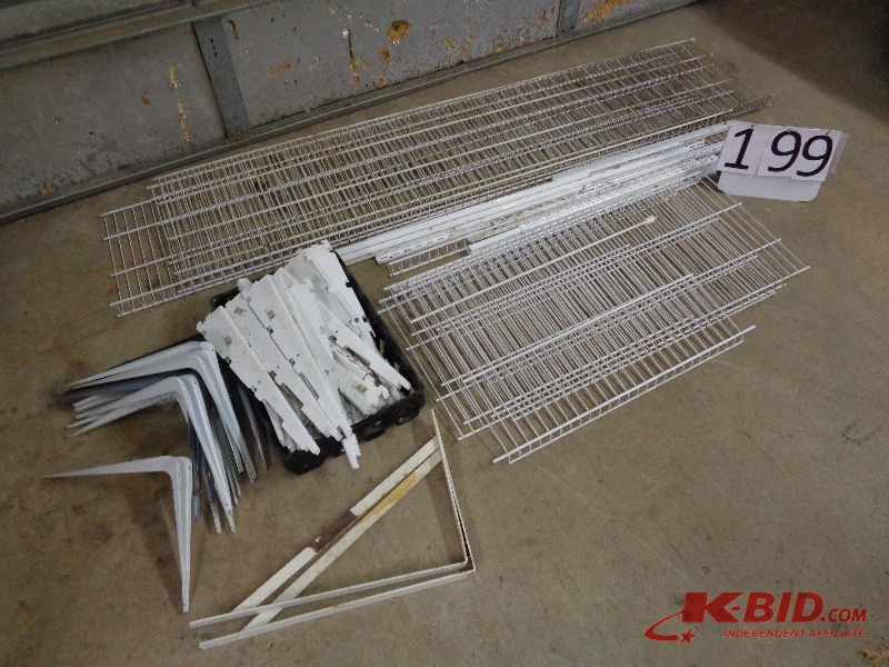Shelving Brackets, Wire Shelving